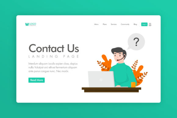 Download Website Illustration - Customer Service - Service Collection