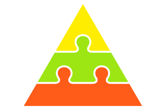 Download Color Traingle Jigsaw Connection. Smart - Color Collection