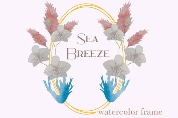Download Watercolor Clipart Golden Frame - Color Collection