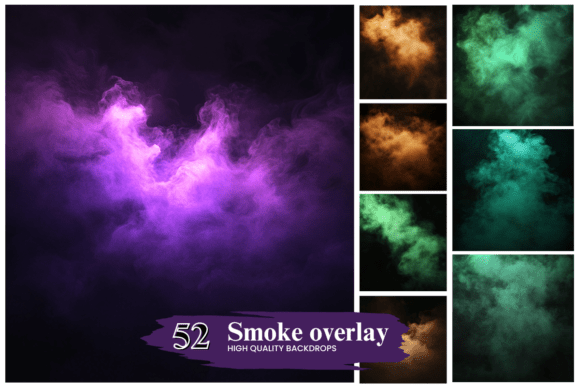 Download 50+ Colored Smoke Overlay Backdrops - Color Collection
