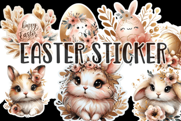 Download Easter Sticker Nude Colors Cliparts - Color Collection