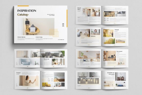 Download Catalog Template Landscape - Cat Collection