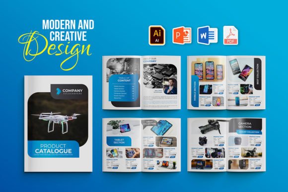 Download Modern Multipurpose Catalogue Template - Multipurpose Collection