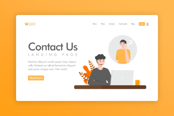 Download Website Illustration - Customer Service - Service Collection