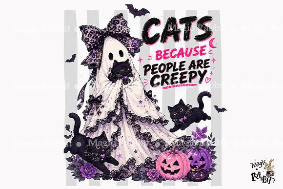 Download Cats Because People Are Creepy PNG - Cat Collection