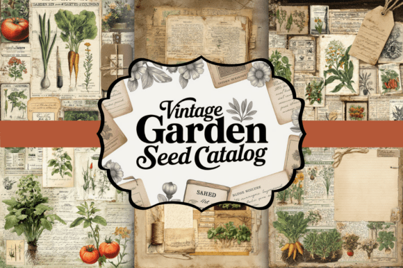 Download Vintage Garden Seed Catalog - Cat Collection