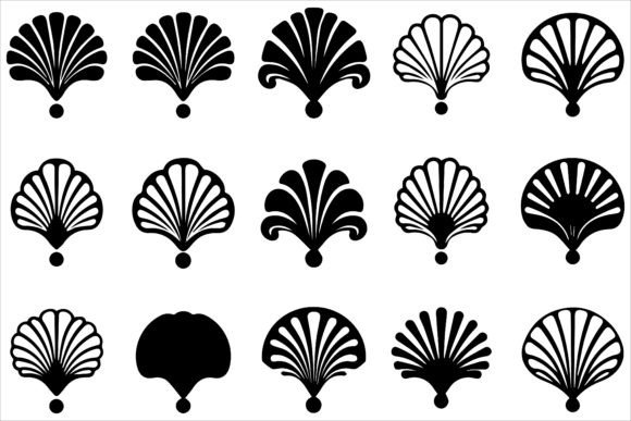 Download Best Selling Sea Shell Silhouette Bundle - Selling Collection