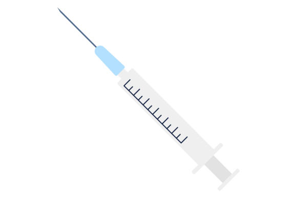 Download Syringe Icon. Medical Vaccine Shot Color - Color Collection
