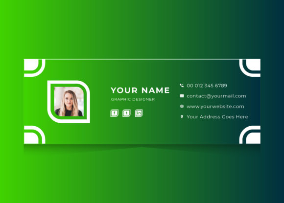 Download Multipurpose Email Signature Template 02 - Premium Resources